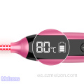 Embalaje de rizador de pestañas calentado rosa personalizado